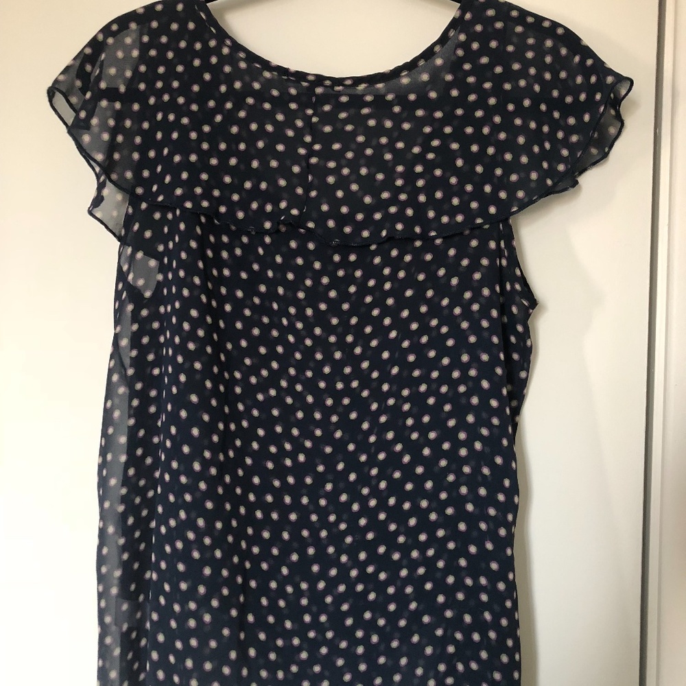 Sheer Ruffle Blouse - Picture 2 of 4